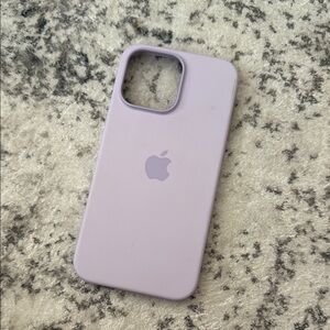 Apple Purple Silicone Case for iPhone 14 Pro Max